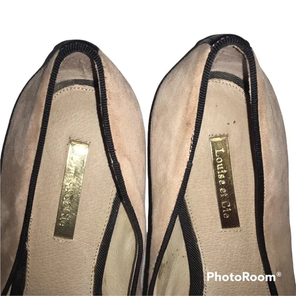 Louise Et Cie Pink Suede Anniston Loafers Ladies size 8.5 - Picture 4 of 8